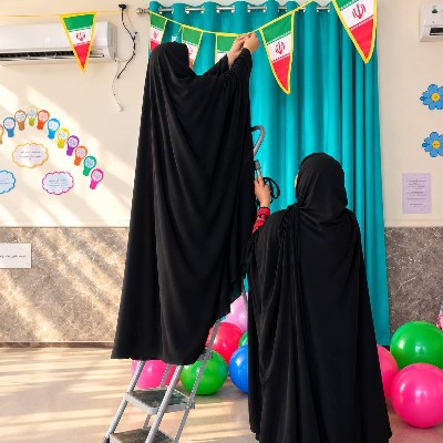 پشت صحنه ی آماده‌سازی هنرستان جهت بازگشایی مدارس مهر۱۴۰۵